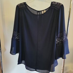 Cato Lace Detailed Blouse